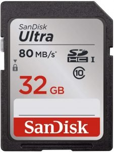 Schede di memoria scandisk