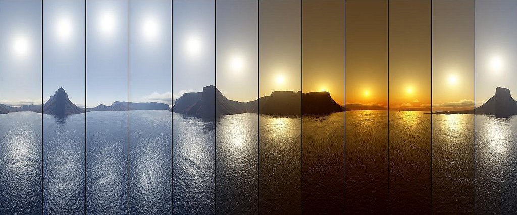 colore-della-luce-solare Temperatura colore della luce nel bilanciamento del bianco