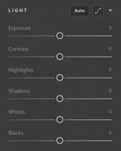 shutterstock-photoshop-lightroom-comparison-edit-light-controls Adobe Photoshop o Lightroom CC - Controlli